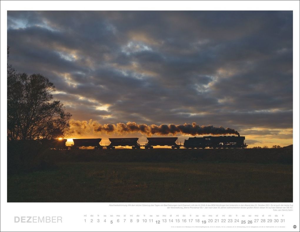 Weitere Ansicht: Eisenbahn-Romantik Posterkalender 2027