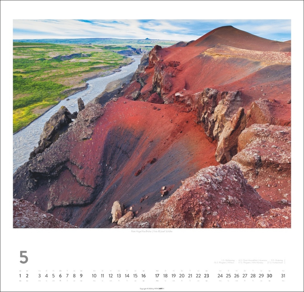 Weitere Ansicht: Island Kalender 2027 - Insel aus Feuer und Eis