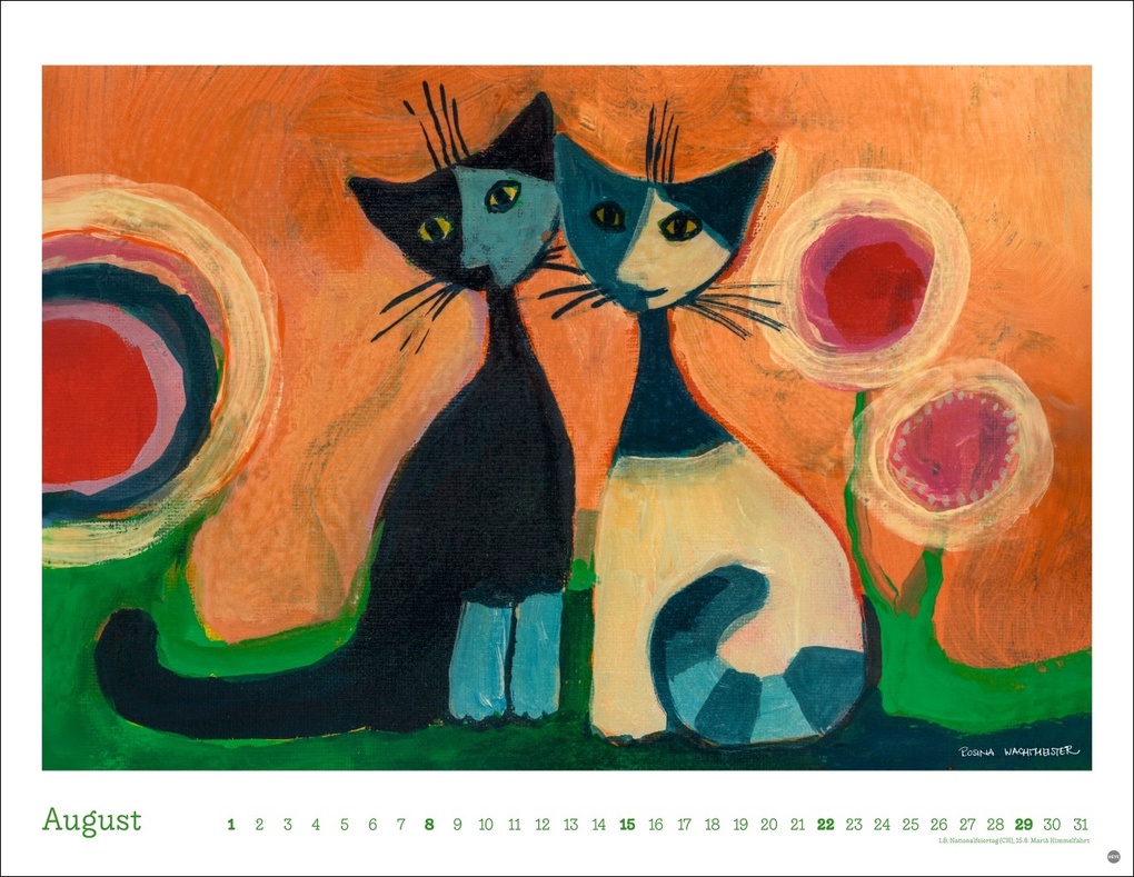 Weitere Ansicht: Rosina Wachtmeister Posterkalender 2027 | Rosina Wachtmeister