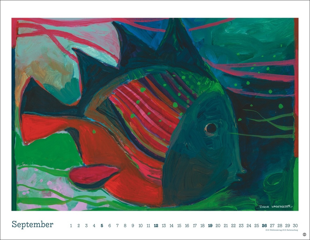 Weitere Ansicht: Rosina Wachtmeister Posterkalender 2027 | Rosina Wachtmeister