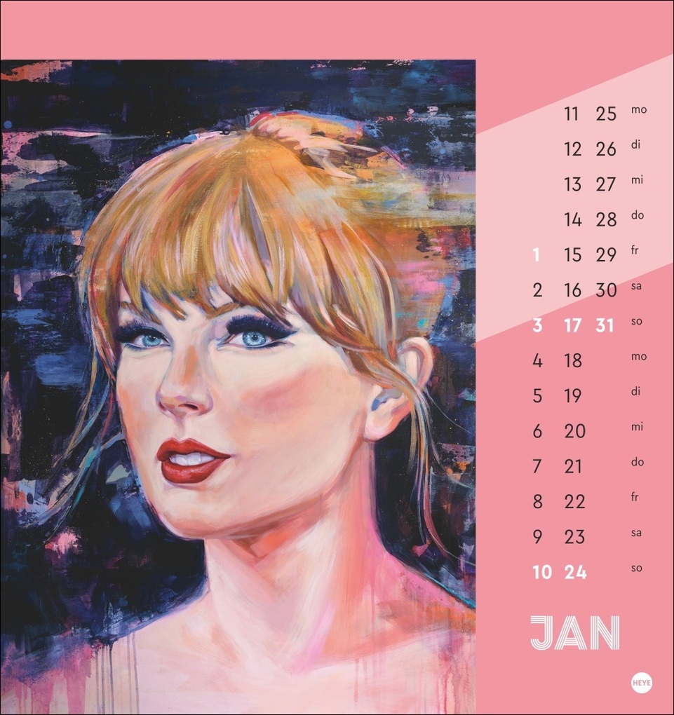 Weitere Ansicht: Taylor Postkartenkalender 2027