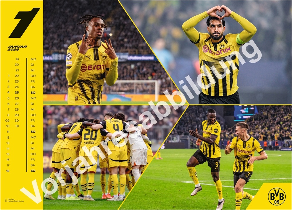 Weitere Ansicht: BVB Edition Kalender 2027