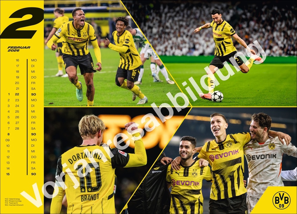 Weitere Ansicht: BVB Edition Kalender 2027