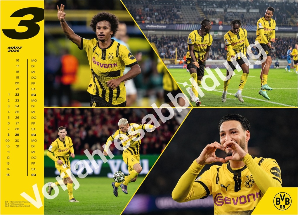 Weitere Ansicht: BVB Edition Kalender 2027