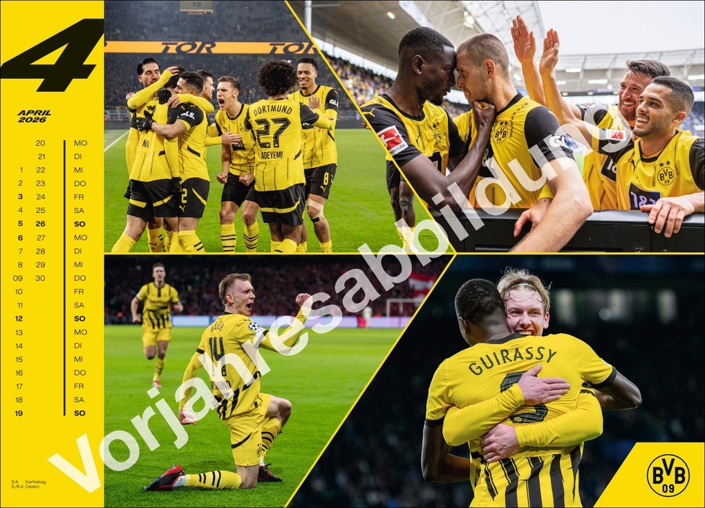 Weitere Ansicht: BVB Edition Kalender 2027