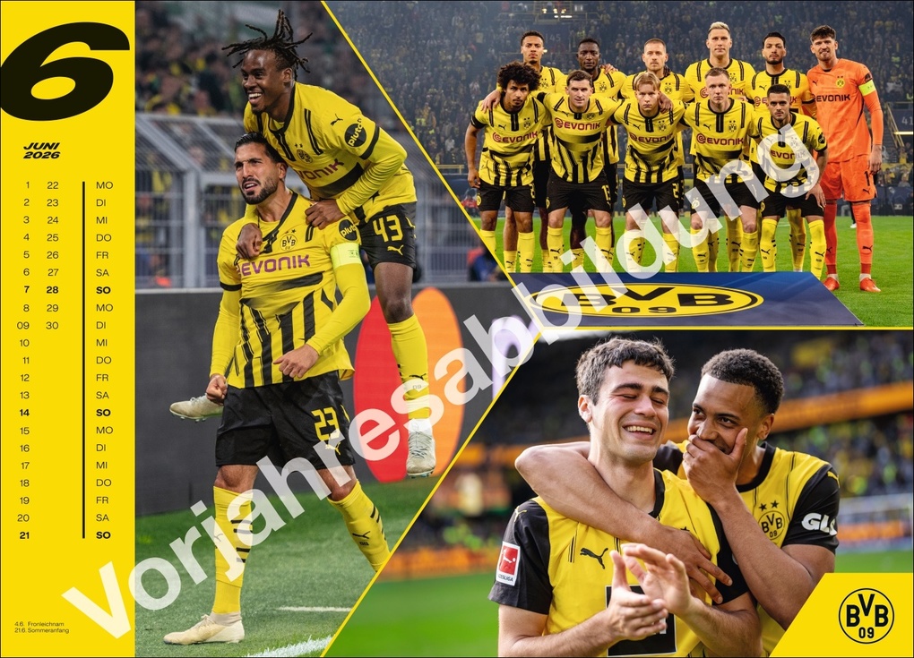 Weitere Ansicht: BVB Edition Kalender 2027