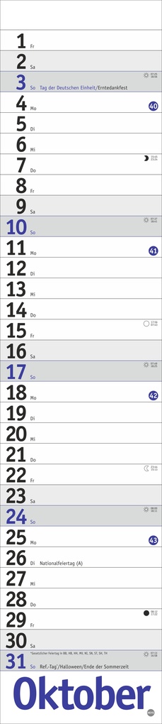 Weitere Ansicht: Langplaner, blau 2027