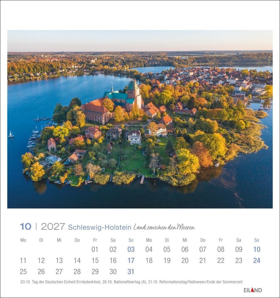 Weitere Ansicht: Schleswig-Holstein Postkartenkalender 2027 - Land zwischen den Meeren