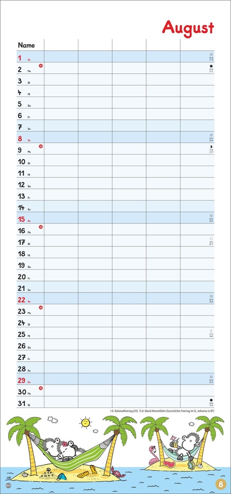 Weitere Ansicht: sheepworld Familienplaner 2027