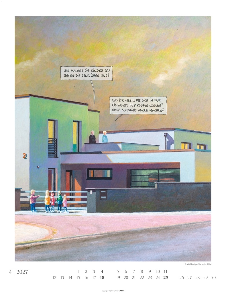 Weitere Ansicht: Marunde Kalender 2027 | Wolf-Rüdiger Marunde