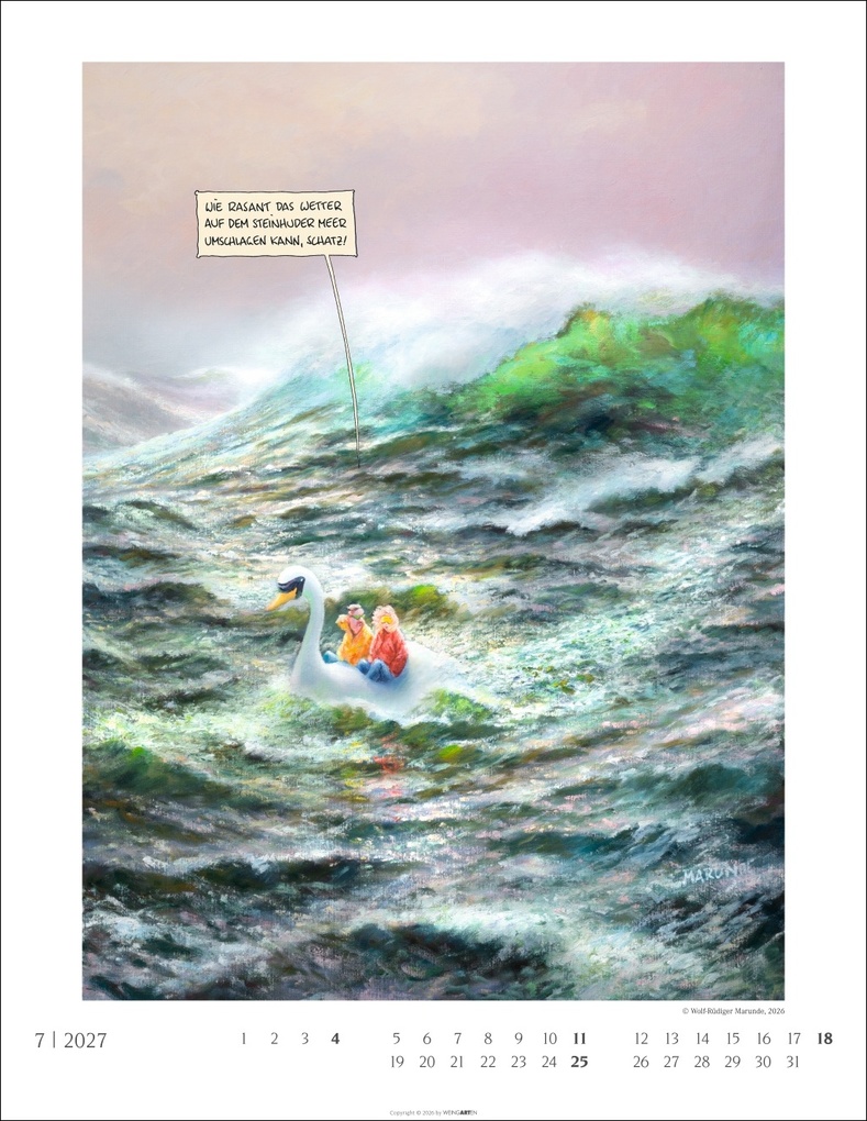 Weitere Ansicht: Marunde Kalender 2027 | Wolf-Rüdiger Marunde