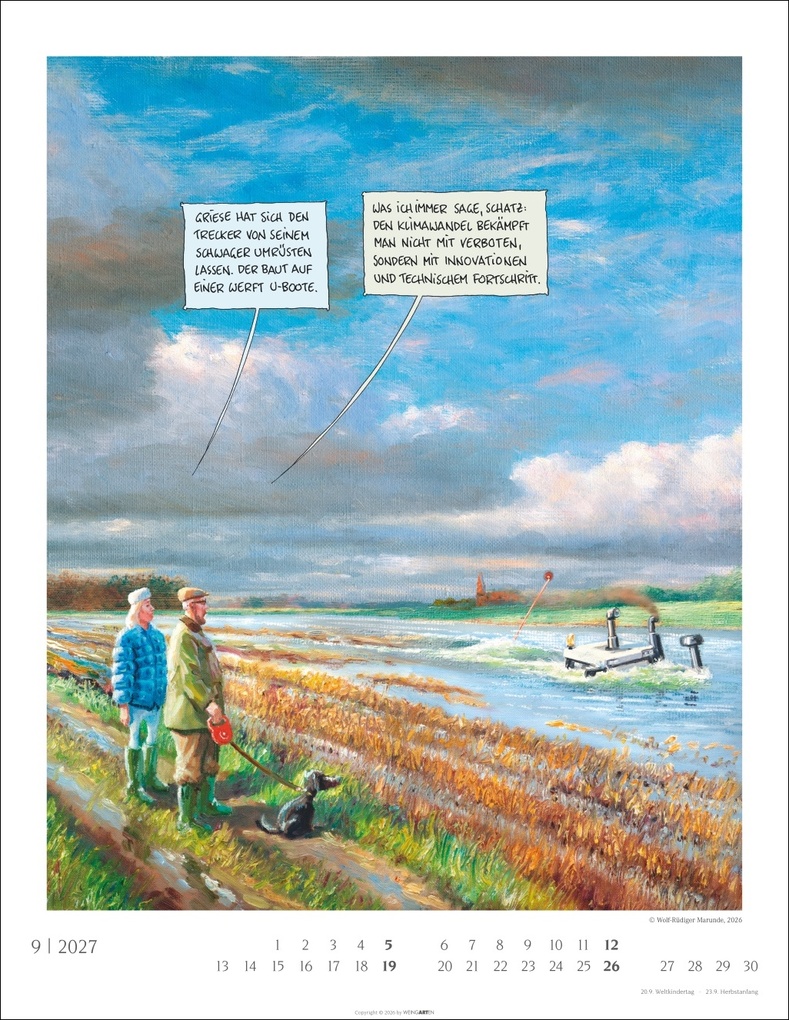 Weitere Ansicht: Marunde Kalender 2027 | Wolf-Rüdiger Marunde