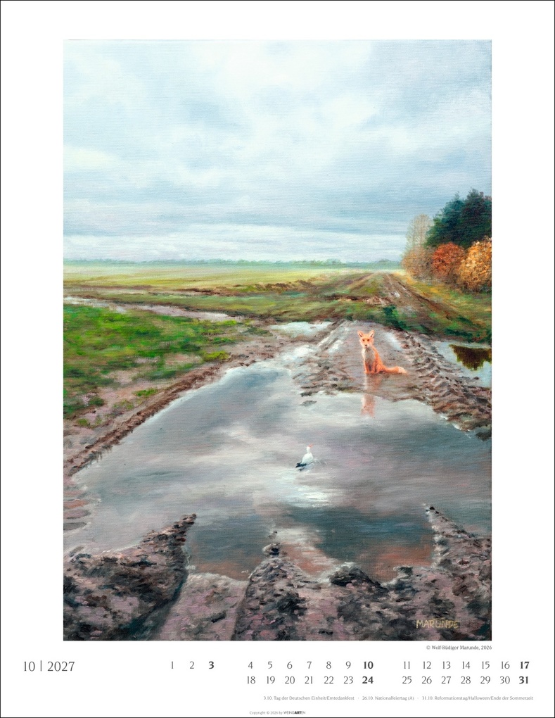 Weitere Ansicht: Marunde Kalender 2027 | Wolf-Rüdiger Marunde