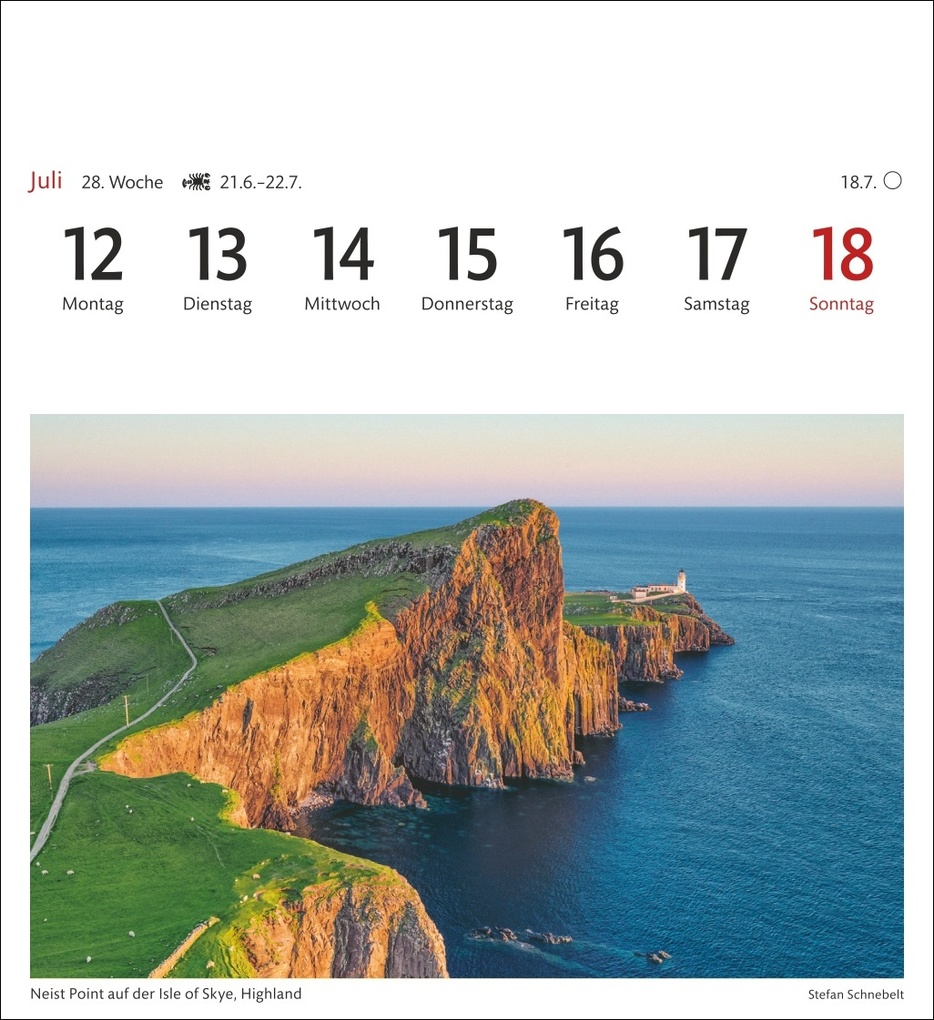 Weitere Ansicht: Schottland Sehnsuchtskalender 2027 - Wochenkalender mit 53 Postkarten