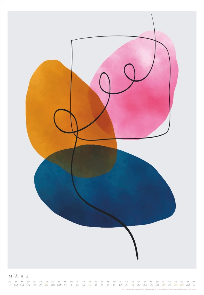 Weitere Ansicht: Gallery Wall Posterkalender 2027