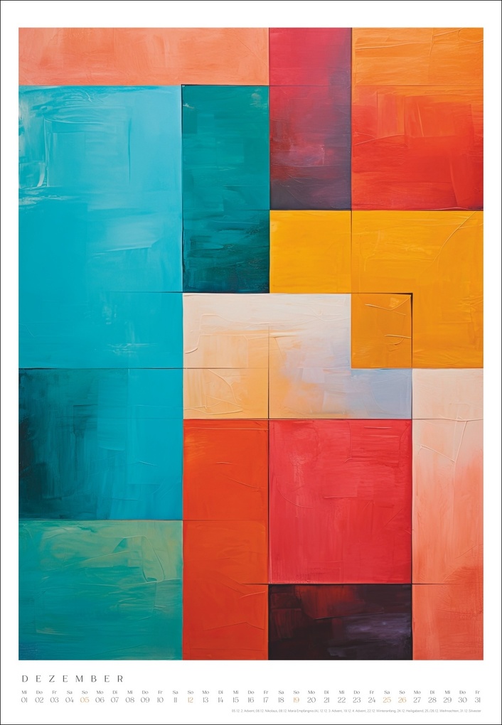 Weitere Ansicht: Gallery Wall Posterkalender 2027