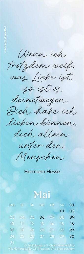 Weitere Ansicht: Romance Lesezeichen & Kalender 2027