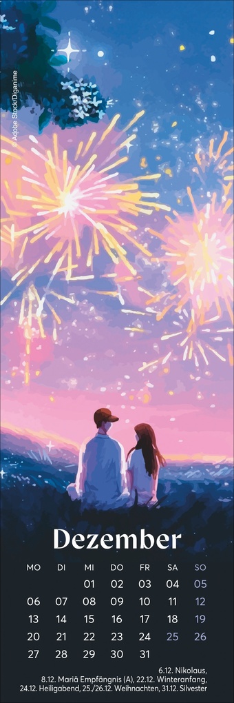 Weitere Ansicht: Romance Lesezeichen & Kalender 2027