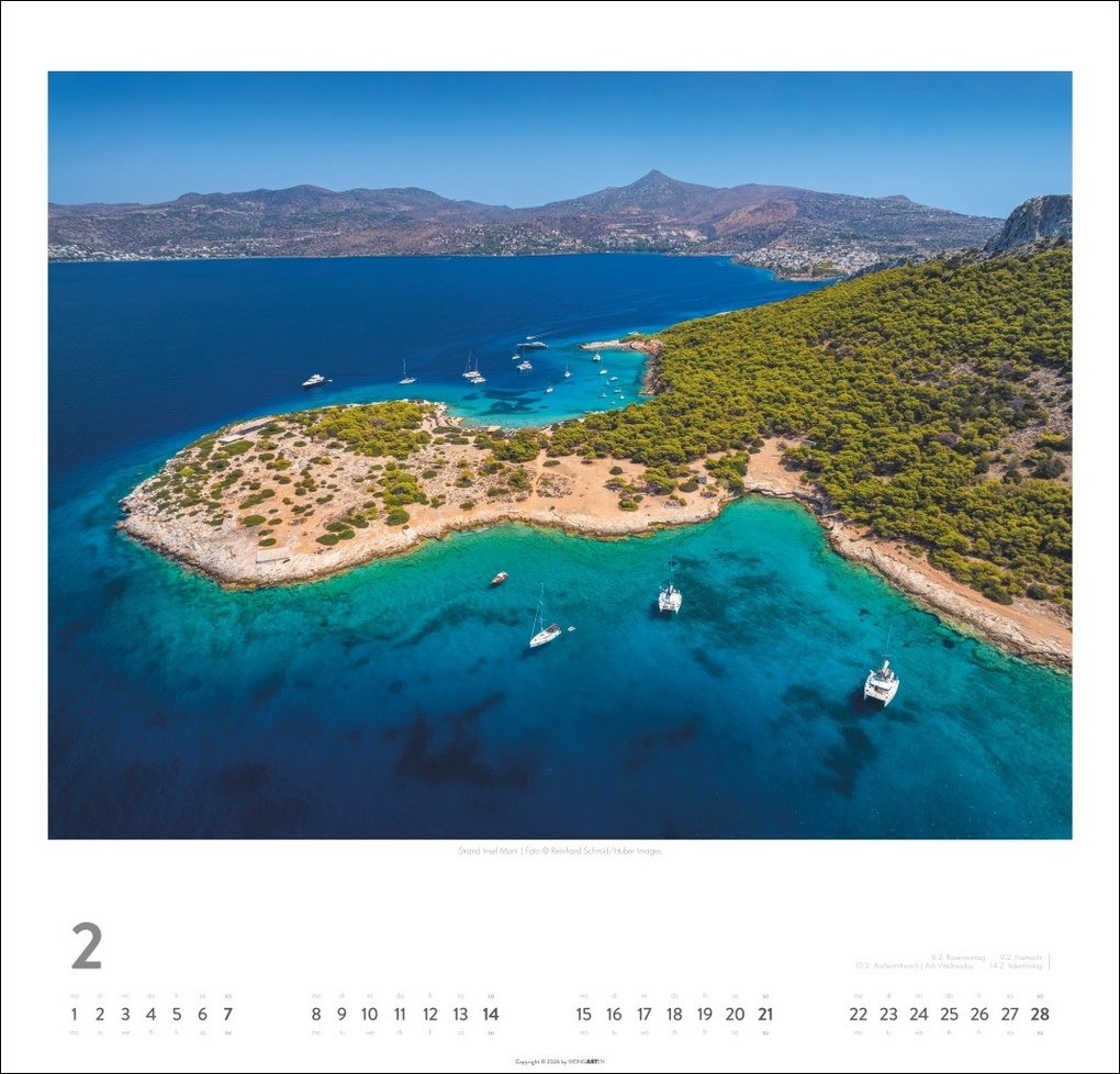 Weitere Ansicht: Griechische Inseln Kalender 2027 - Im Land der Götter