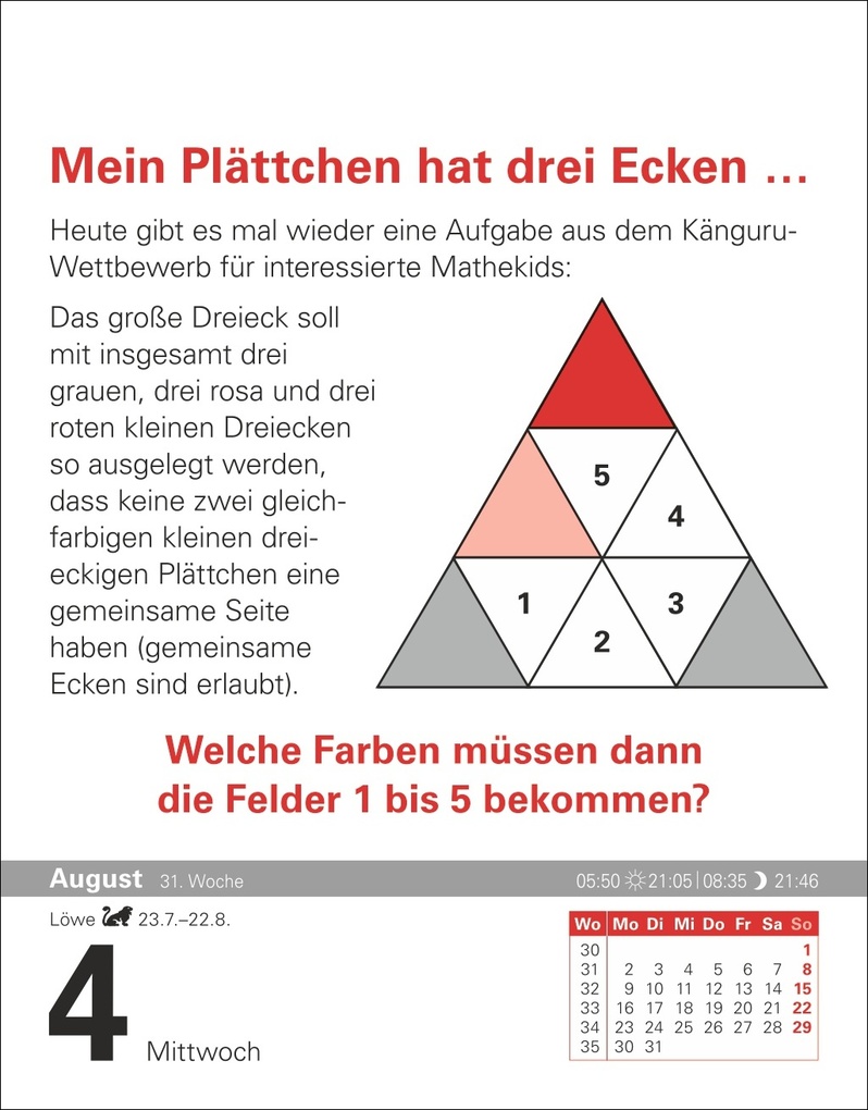 Weitere Ansicht: Der Mathematik-Kalender Tagesabreißkalender 2027 - Nachts teile ich heimlich durch Null | Matthias Delbrück, Carsten Heinisch