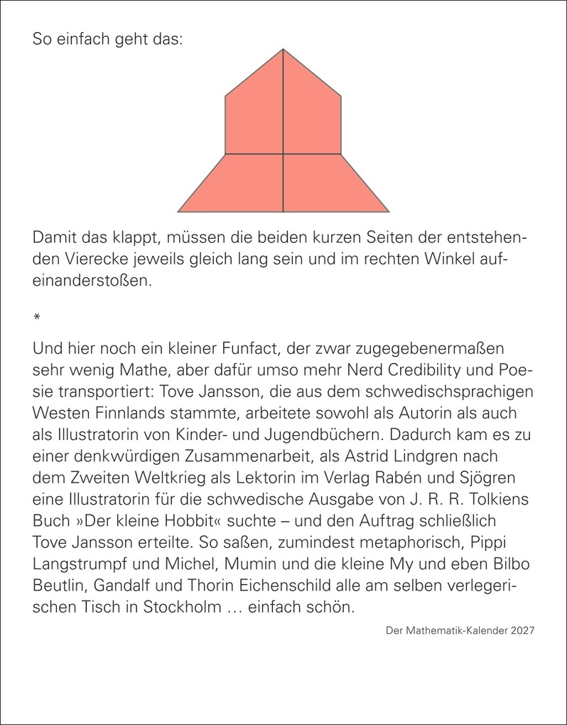 Weitere Ansicht: Der Mathematik-Kalender Tagesabreißkalender 2027 - Nachts teile ich heimlich durch Null | Matthias Delbrück, Carsten Heinisch