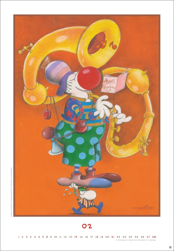 Weitere Ansicht: Mordillo Edition Kalender 2027 | Guillermo Mordillo