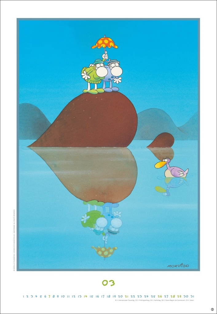 Weitere Ansicht: Mordillo Edition Kalender 2027 | Guillermo Mordillo