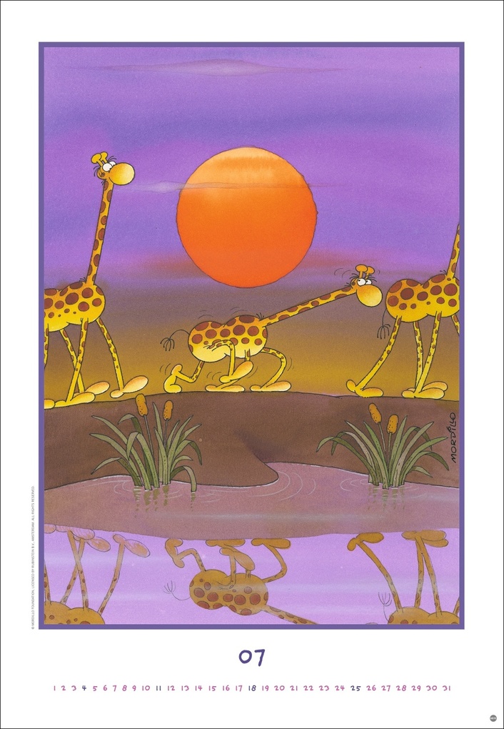 Weitere Ansicht: Mordillo Edition Kalender 2027 | Guillermo Mordillo