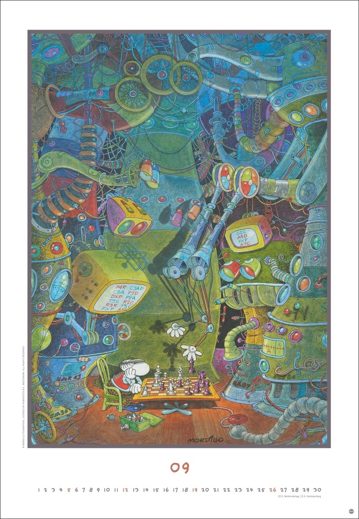 Weitere Ansicht: Mordillo Edition Kalender 2027 | Guillermo Mordillo