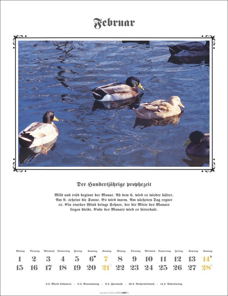 Weitere Ansicht: Der Hundertjährige Kalender 2027