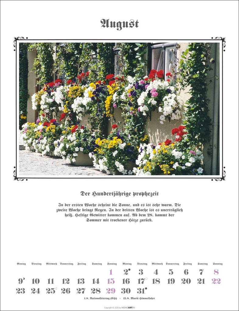 Weitere Ansicht: Der Hundertjährige Kalender 2027