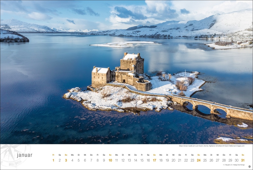 Weitere Ansicht: Schottland Globetrotter Kalender 2027 - Von wilden Küsten, Seen und Bergen