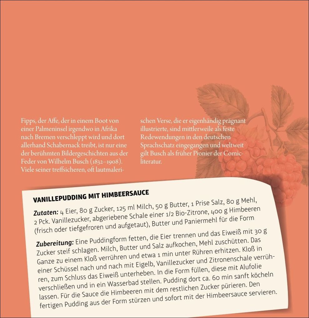 Weitere Ansicht: Der kleine literarische Küchenkalender Premium-Postkartenkalender 2027 - Mit Texten und Rezepten