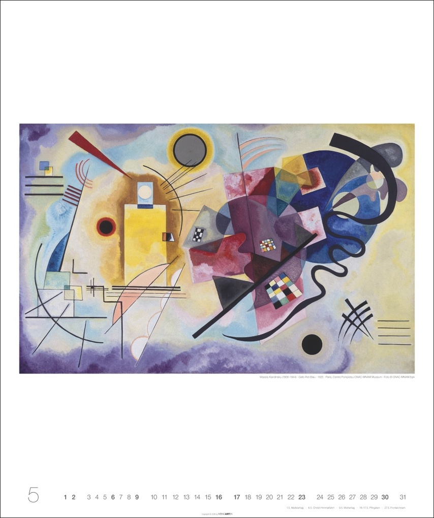 Weitere Ansicht: Wassily Kandinsky Edition Kalender 2027 | Wassily Kandinsky