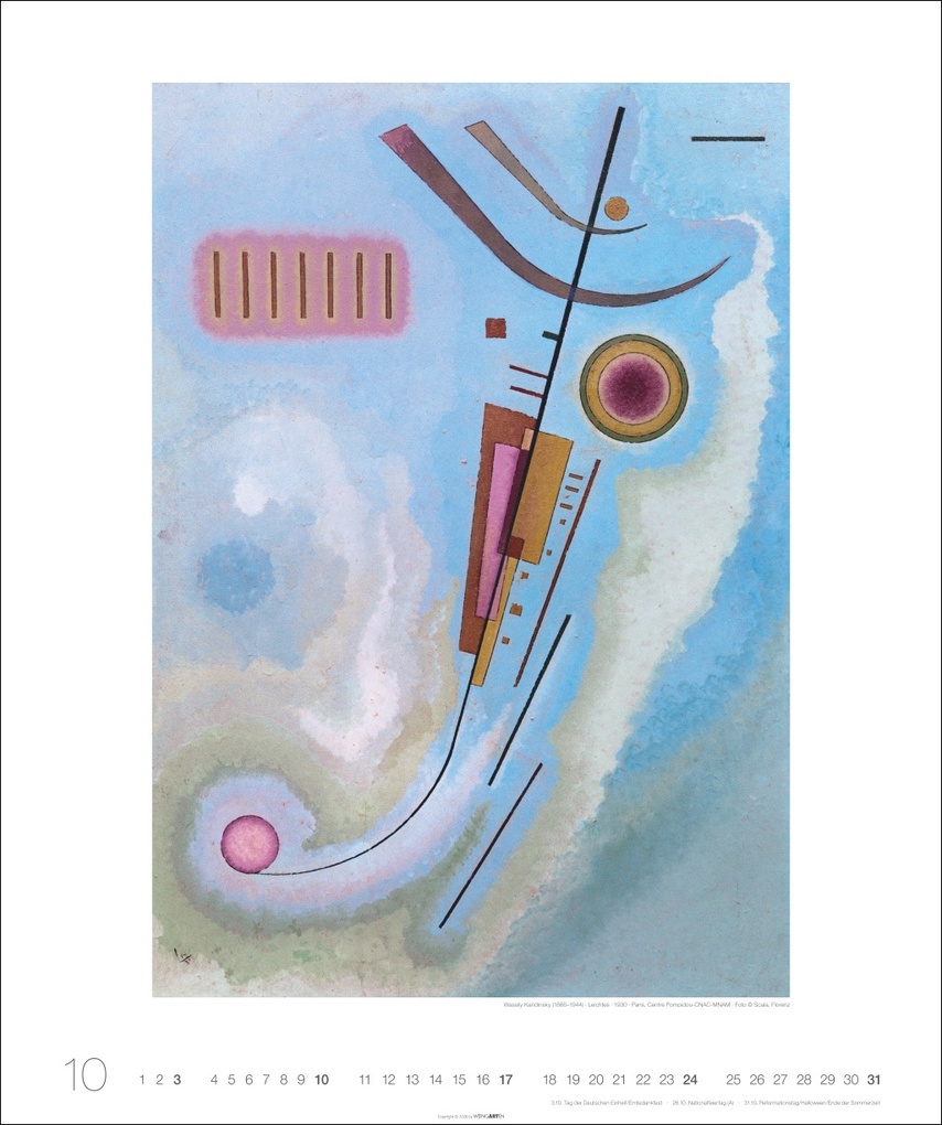 Weitere Ansicht: Wassily Kandinsky Edition Kalender 2027 | Wassily Kandinsky