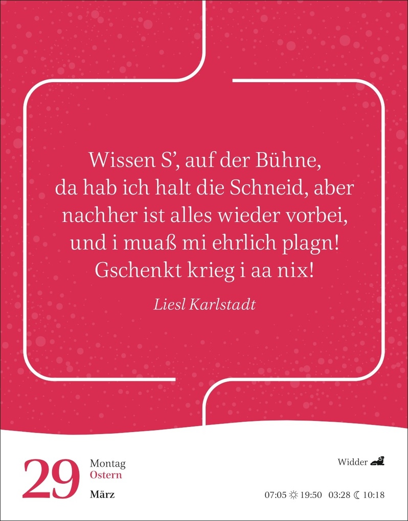 Weitere Ansicht: Starke Worte von starken Frauen Tagesabreißkalender 2027 | Brigitte Lotz, Martina Schnober-Sen, Anders Ulrike