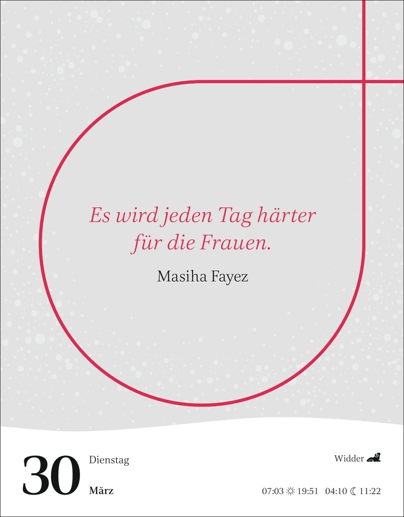 Weitere Ansicht: Starke Worte von starken Frauen Tagesabreißkalender 2027 | Brigitte Lotz, Martina Schnober-Sen, Anders Ulrike