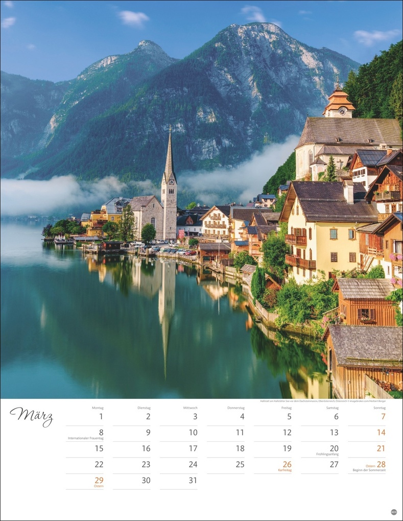 Weitere Ansicht: Schönes Alpenland Posterkalender 2027