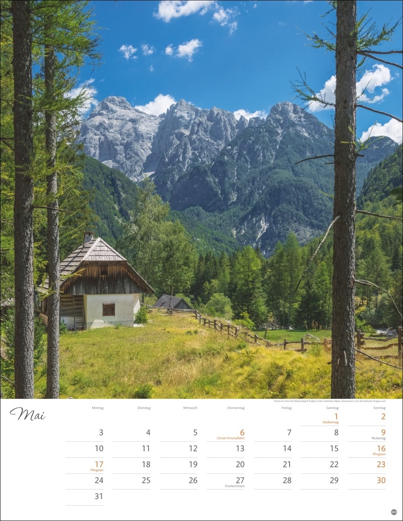 Weitere Ansicht: Schönes Alpenland Posterkalender 2027