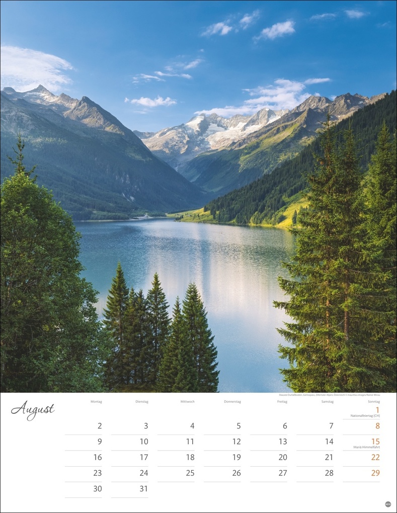 Weitere Ansicht: Schönes Alpenland Posterkalender 2027