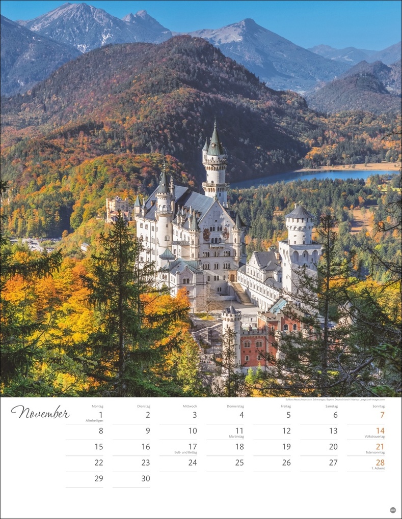 Weitere Ansicht: Schönes Alpenland Posterkalender 2027