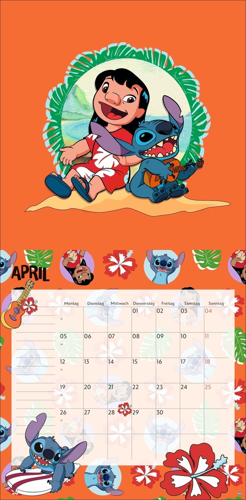 Weitere Ansicht: Stitch Broschurkalender 2027