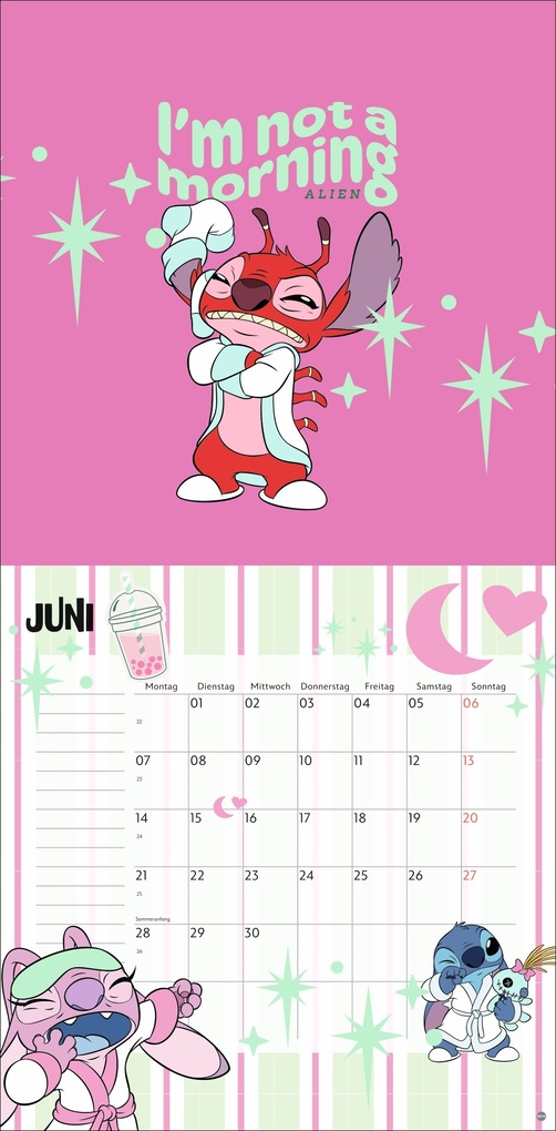 Weitere Ansicht: Stitch Broschurkalender 2027