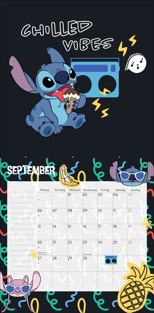 Weitere Ansicht: Stitch Broschurkalender 2027