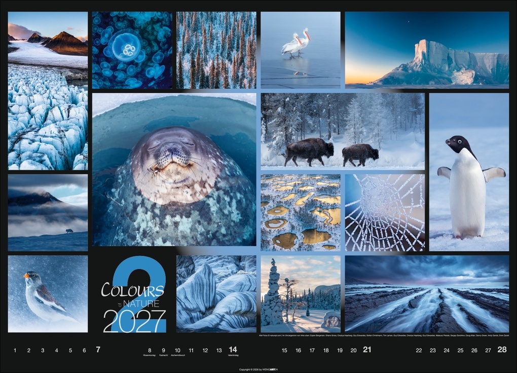 Weitere Ansicht: Colours of Nature Kalender 2027