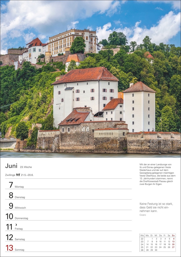 Weitere Ansicht: Deutschland Wochenplaner 2027 - Eine Reise in 53 Bildern | Ulrike Issel