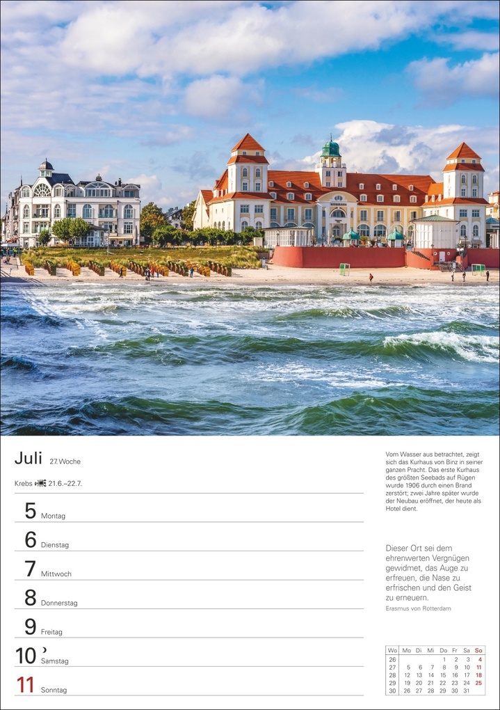 Weitere Ansicht: Deutschland Wochenplaner 2027 - Eine Reise in 53 Bildern | Ulrike Issel