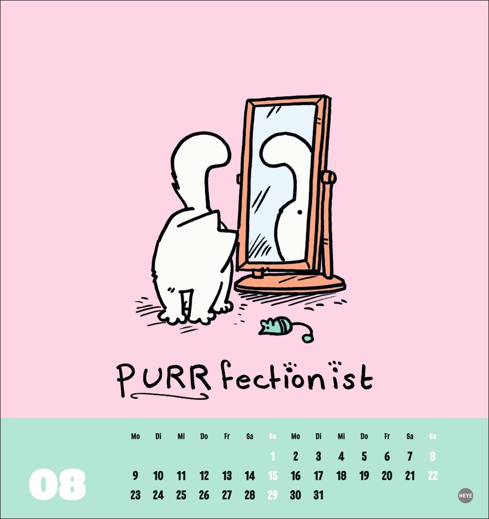 Weitere Ansicht: Simons Katze Postkartenkalender 2027 | Simon Tofield