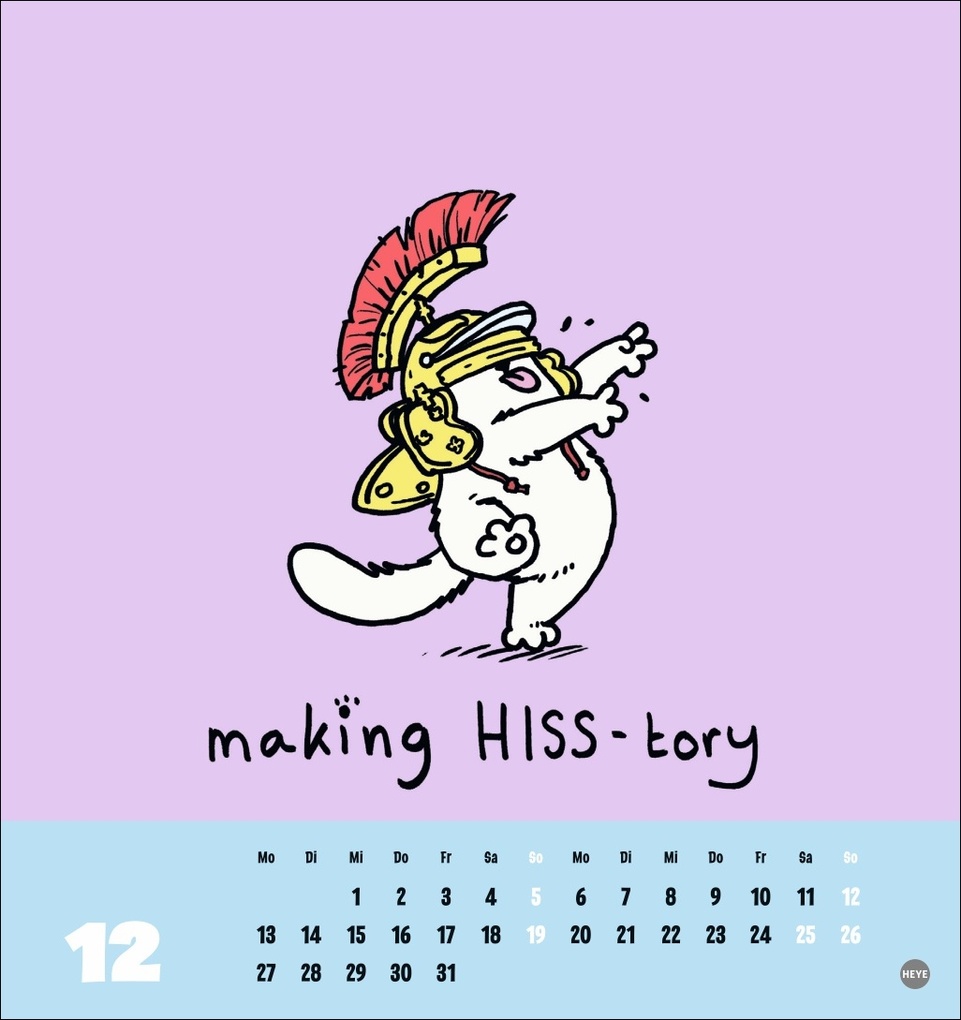 Weitere Ansicht: Simons Katze Postkartenkalender 2027 | Simon Tofield