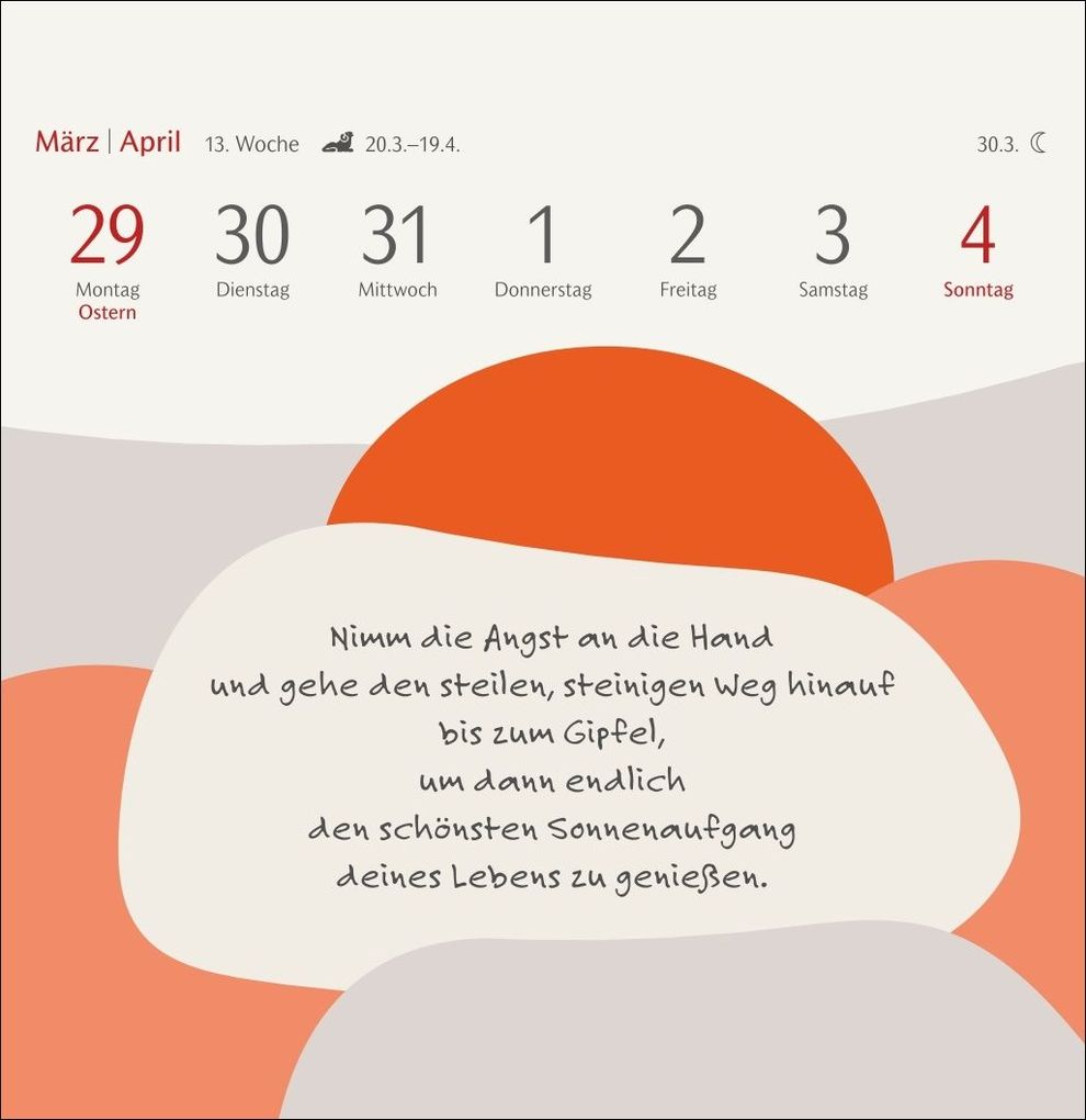 Weitere Ansicht: Clara Louise: Dort, wo die Sterne funkeln Premium-Postkartenkalender 2027 - 53 Postkarten mit poetischen Gedanken | Clara Louise